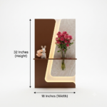 LumiBloom Luxury LED Wall Vase Decor for Living Room, Hallway & Home Entrance - Image 6