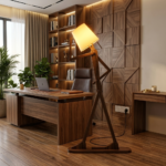 AS Arts And Handicraft Luxury Abstract Wooden Figurine Floor Lamp for Living Room, Bedroom & Modern Home Décor - Image 8