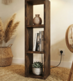 AS Arts And Handicraft Luxury Wooden Floor Lamp with Built-in Display Shelf for Living Room, Bedroom & Home Décor - Image 8