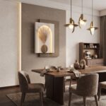 Luxury Modern Arch LED Wall Art with Decorative Pampas Grass Vase – Premium Ambient Wall Decor - Image 4