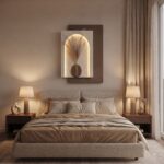 Luxury Modern Arch LED Wall Art with Decorative Pampas Grass Vase – Premium Ambient Wall Decor - Image 7