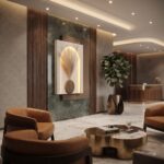 Luxury Modern Arch LED Wall Art with Decorative Pampas Grass Vase – Premium Ambient Wall Decor - Image 8
